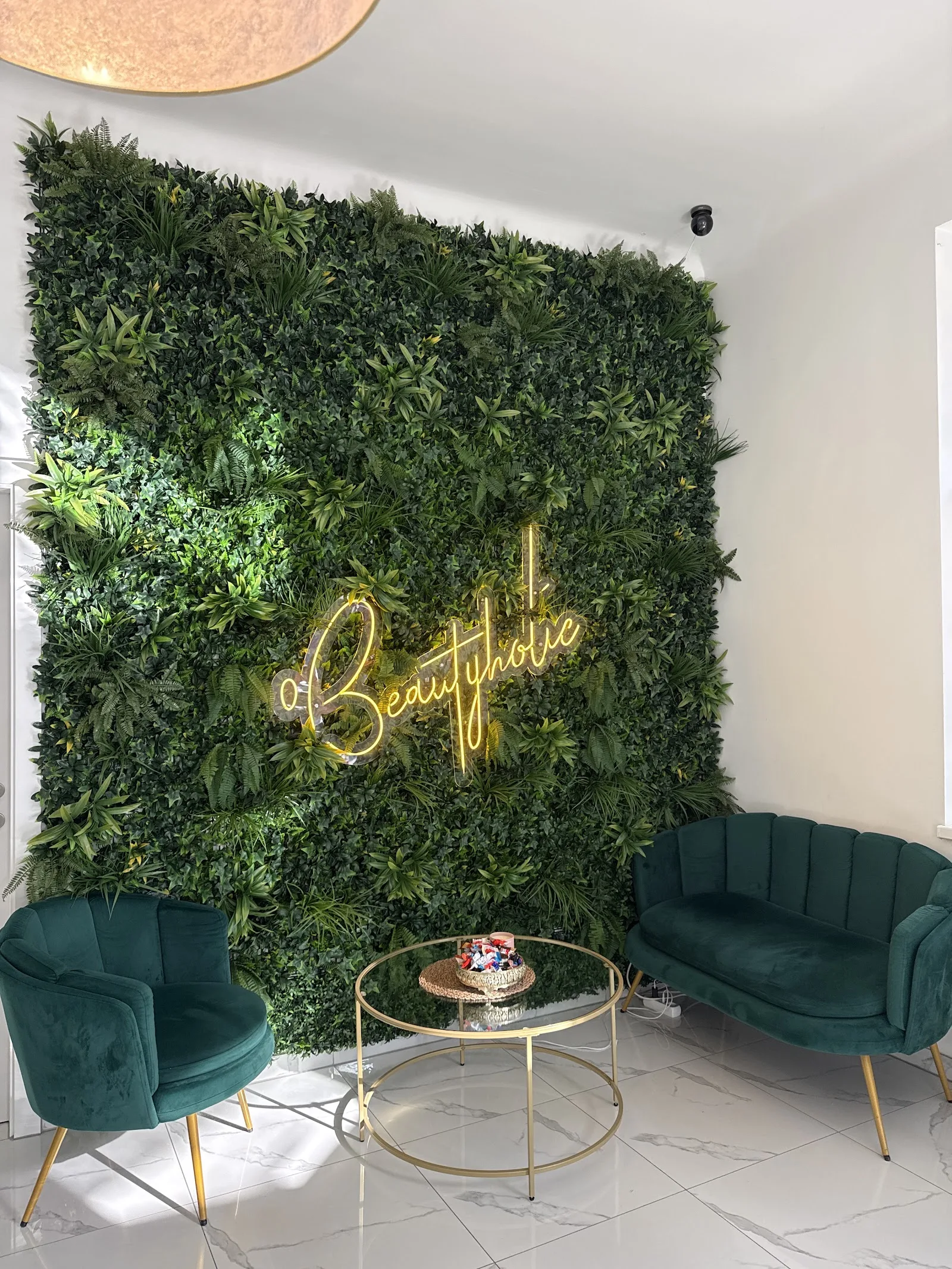 Blick in den Salon